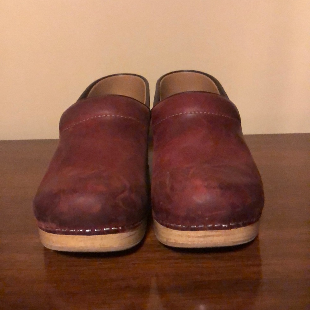 Burgundy Dansko Clogs